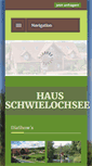 Mobile Screenshot of haus-schwielochsee.de